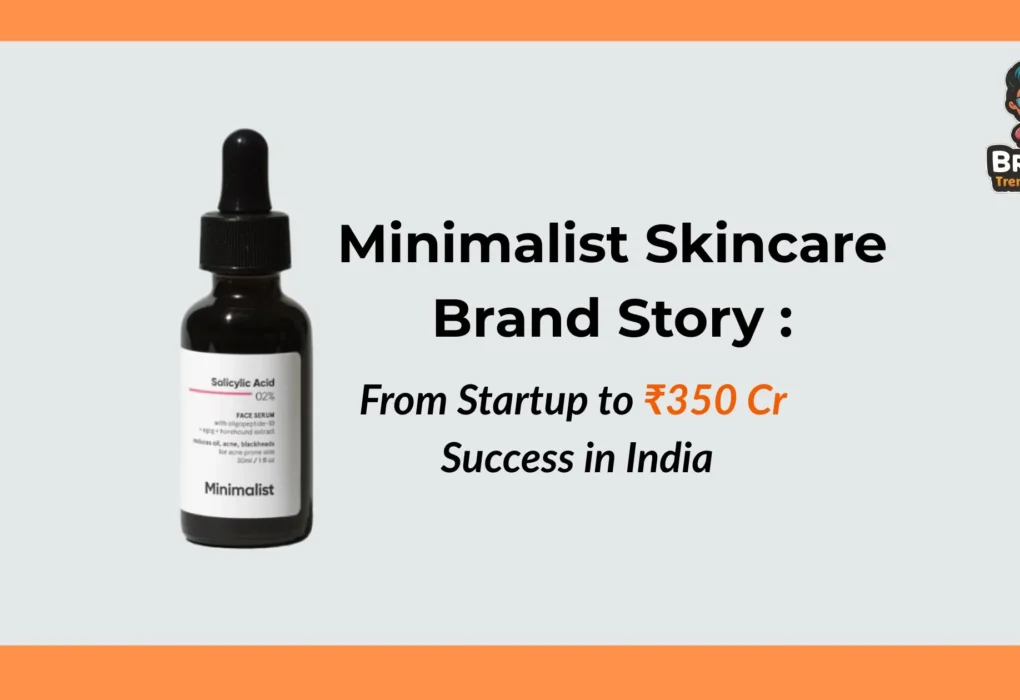 Minimalist Skincare Success Story banner by Brands Trending Now